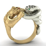 Electroplated Two-color Ring Men's Hand Accessories – Stylish Gifts — 6