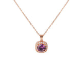 Simple Square Zirconium Women's Necklace – Jewelry Gift Ideas — 4