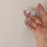 Women's Temperament Fashion Long Butterfly Ear Clips – Stylish Gifts — 3