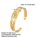 Witch Knot Hollow Ornament 304 Stainless Steel – Jewelry Gift Ideas — 2