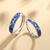 S925 Sterling Silver Bird Habitat Couple Ring – Gifts for Couples — 5