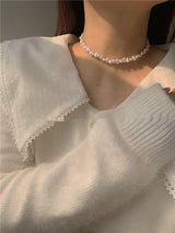 Pearl Necklace Retro Clavicle Chain For Women – Jewelry Gift Ideas — 2