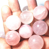 Natural Pink Crystal Ball – Practical Gifts — 5