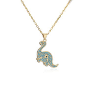 Culture Dinosaur Series Real Gold Electroplated – Jewelry Gift Ideas — 7