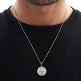 Stainless Steel Compass Compass Hip Hop Pendant – Jewelry Gift Ideas — 14