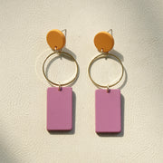 Ladies Fashion Clay Textured Acrylic Earrings – Stylish Gifts — 9
