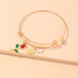 Fashion Classic Drop Oil Rose Butterfly Pendant – Jewelry Gift Ideas — 6