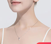 Silver Small Pendant Feminine Clavicle Chain Baby – Jewelry Gift Ideas — 1
