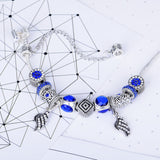 Deep Blue Cat Eyeball Bracelet – Jewelry Gift Ideas — 2