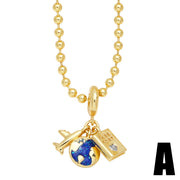Fashion Creative Airplane Pendant Necklace – Jewelry Gift Ideas — 5