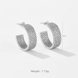 Diamond-embedded Hip Hop Men's Full Diamond Earrings – Gifts for Him — 2