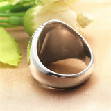 European And American Titanium Steel Scissors Ring – Gifts for Him — 5