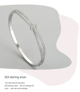 Women's Bends And Hitches Open Diamond S925 – Jewelry Gift Ideas — 5