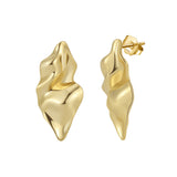 Simple Temperamental Sterling Silver Gold-plated – Everyday Gifts — 4