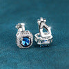 Platinum Super Shiny Square Full Diamond Large Zircon – Gifts for Her — 7