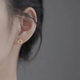 Petite Earrings High Quality Temperament Sterling – Meaningful Gifts — 4
