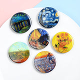 Men and Women Oil Painting Badge Clothes Brooch – Jewelry Gift Ideas — 1