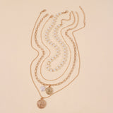 Multilayer Portrait Pendant Pearl Clavicle Chain – Jewelry Gift Ideas — 5