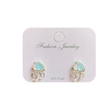 Clear Ocean Jellyfish Earrings Female Silver Needle – Gifts for Her — 2