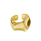 Geometric Irregular Opening Index Finger Ring – Jewelry Gift Ideas — 2