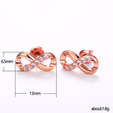 8-word Eternal Symbol Valentine's Day Stud – Gifts for Couples — 2