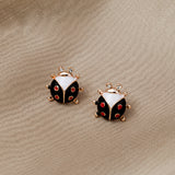 Japanese And Korean Retro Cute Fashion LADYBIRD Stud – Stylish Gifts — 6