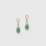 S925 Sterling Silver Green Chalcedony Earrings – Jewelry Gift Ideas — 2