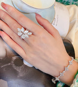 Indifferent Ins Niche Design Light Luxury Sweet Ring – Gift Ideas — 3