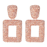 Women's geometric square metal fashion earrings – Stylish Gifts — 4