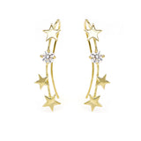 Silver Plated Earrings Fashion Piece – Stylish Gifts — 3