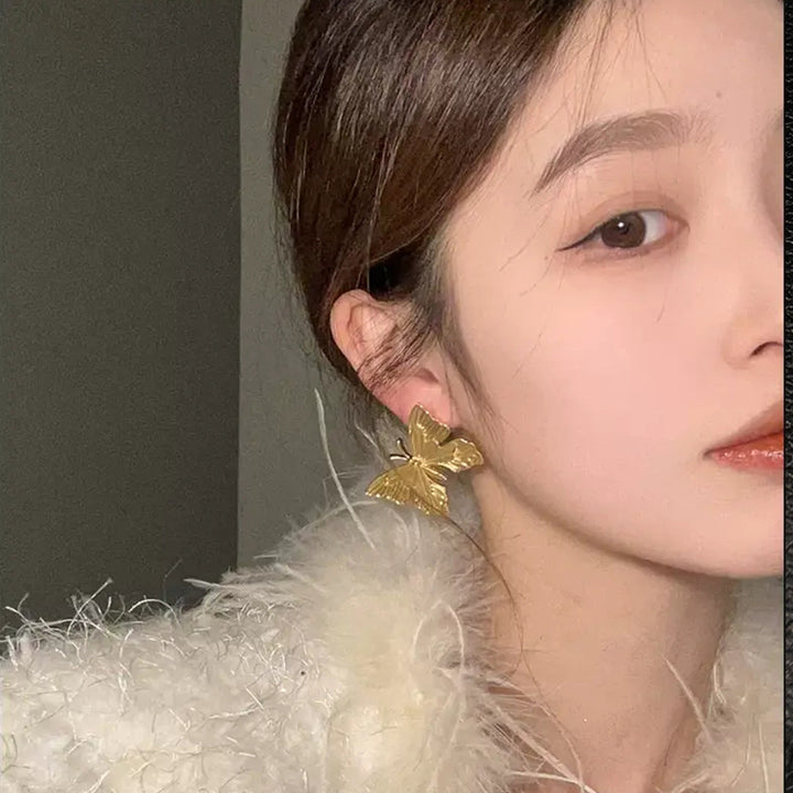 Light Luxury Earrings Elegant High-grade Metal – Gift Ideas — 1