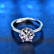 Ring Ladies Moissanite Ring Six Claw Jewelry – Jewelry Gift Ideas — 5