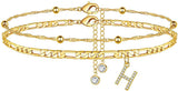 26 Letters Anklet Zircon Letters Simple – Meaningful Gifts — 9