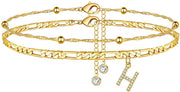26 Letters Anklet Zircon Letters Simple – Meaningful Gifts — 9