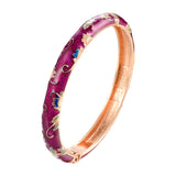 Women's Fashion Floral Enamel Drip Oil Bracelet Charm – Stylish Gifts — 8