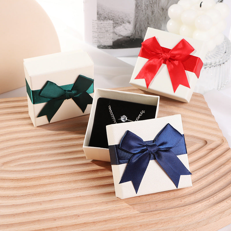 Bow Necklace Earrings Packaging Gift Box – Jewelry Gift Ideas — 1