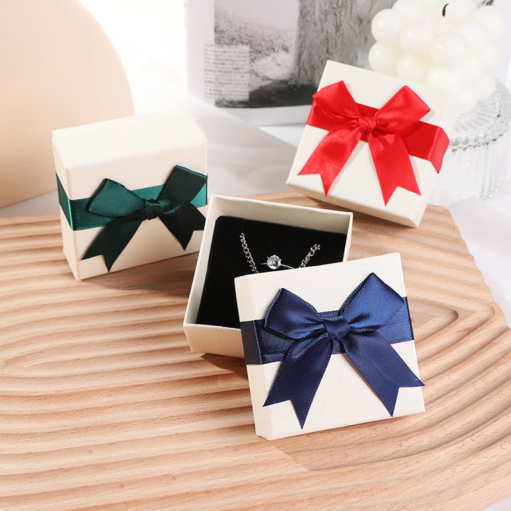 Bow Necklace Earrings Packaging Gift Box – Jewelry Gift Ideas — 1