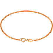 Women's Color Coarse Rose Gold 18K Bracelet – Jewelry Gift Ideas — 5