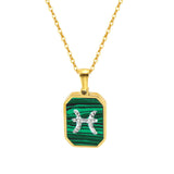 Titanium Steel Fashion Malachite Twelve – Jewelry Gift Ideas — 2