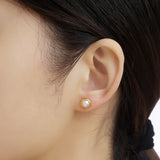 Simple Small Pearl Earrings Temperament Female – Gifts for Her — 1