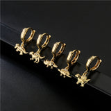 18K Copper Plated Micropaved Zircon Earrings – Stylish Gifts — 6