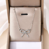 Simple Bowknot Pendant Women's Alloy Necklace – Jewelry Gift Ideas — 5