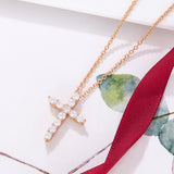 Cross Pendant Simple Necklace – Jewelry Gift Ideas — 4