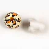 Leopard Pattern Cow Pattern Colored Wood Beads – Stylish Gifts — 8