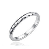 Women's Ringer Titanium Steel Ring – Gifts for Her — 4