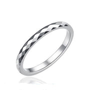 Women's Ringer Titanium Steel Ring – Gifts for Her — 4