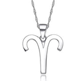 S925 Sterling Silver Twelve Constellation Pendant – Stylish Gifts — 11