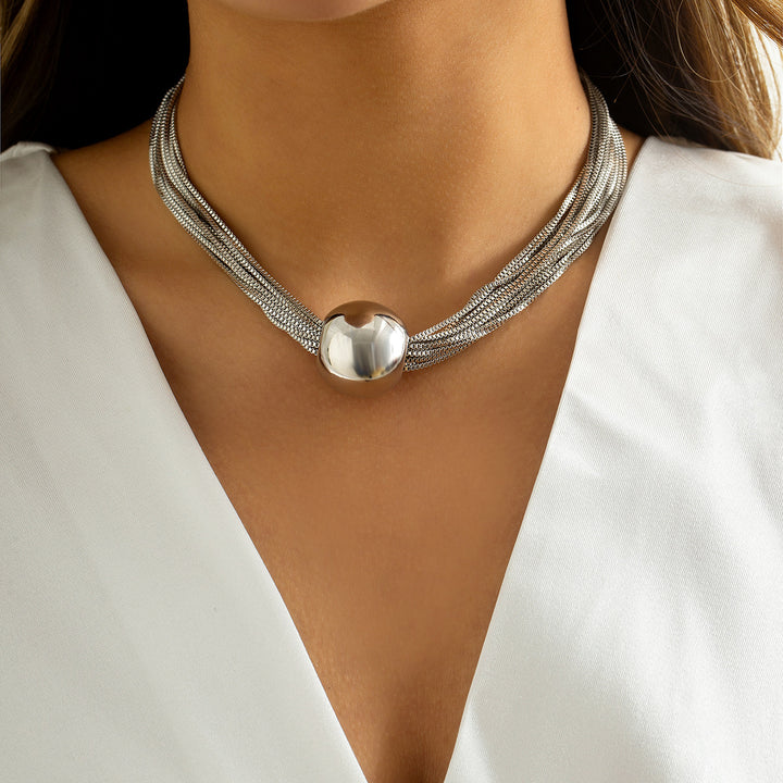 Punk Multi-layer Chain Folding Necklace – Jewelry Gift Ideas — 1