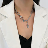 Sweet Cool Personality Note Star Necklace Female – Jewelry Gift Ideas — 2