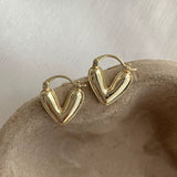 Fashion Jewelry Heart Pendant Drop Earrings – Jewelry Gift Ideas — 4